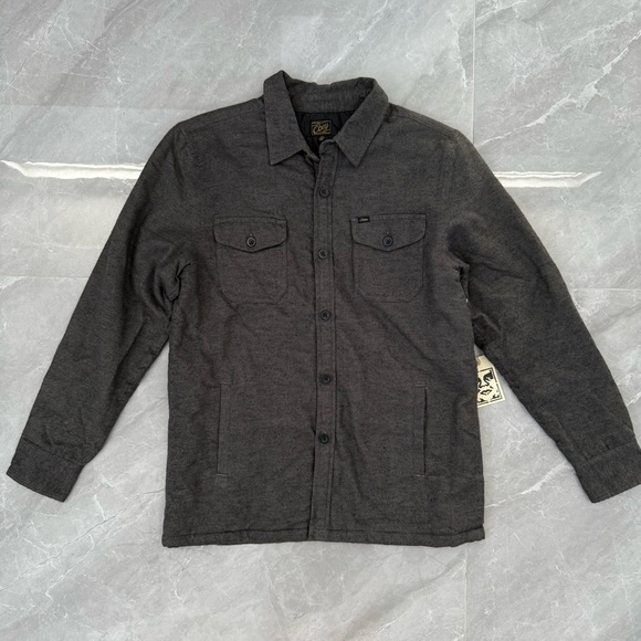 Obey Other - Men’s Obey Field Master Quilted Lined Flannel Button Up Jacket Size Small